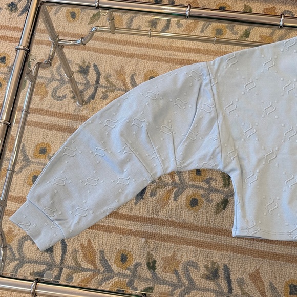 Noli Light Blue Patterned Top - Picture 4 of 6